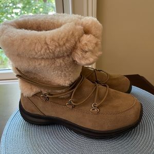 Land's End Winter Boots EUC Size 6
